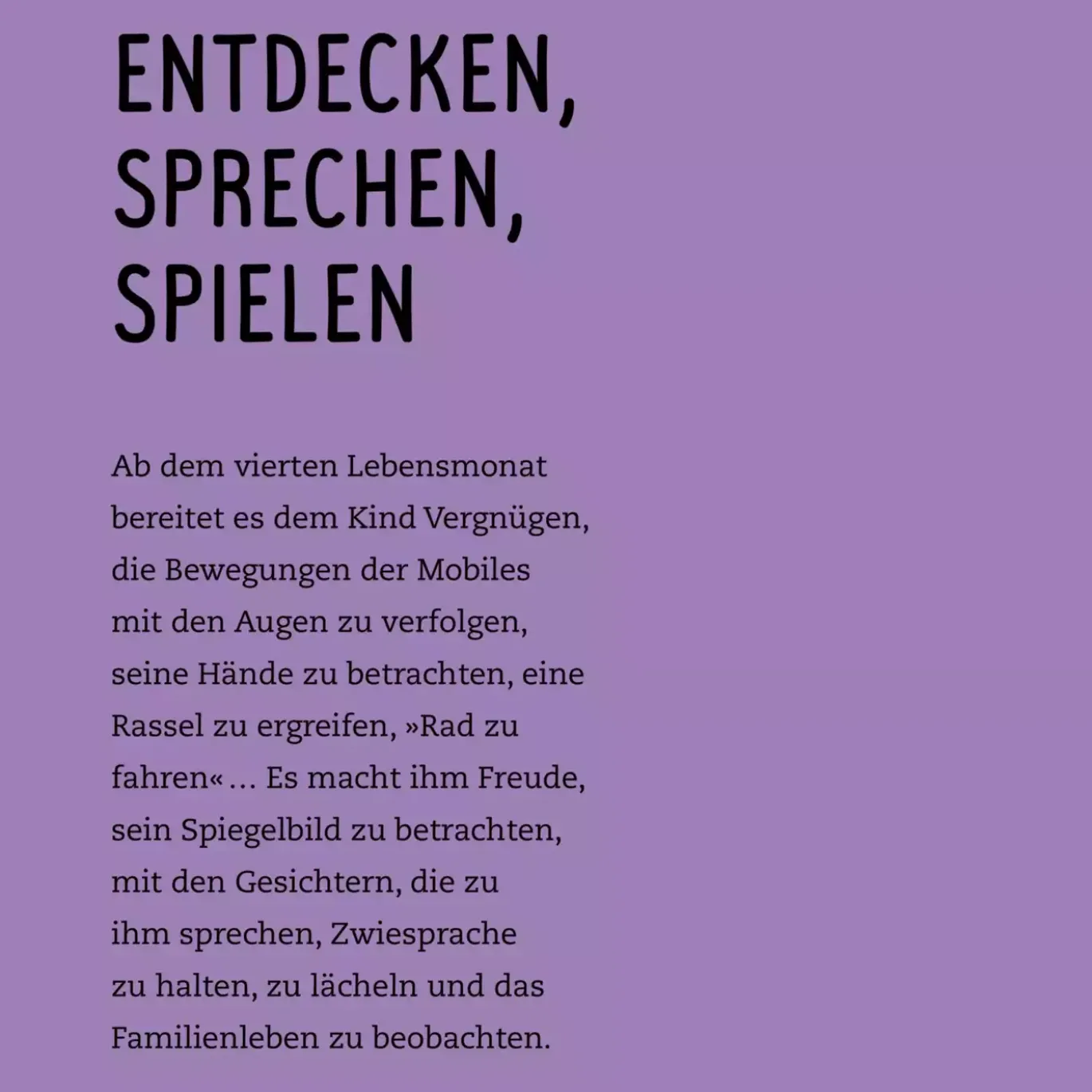 60 Montessori-Ideen für mein Baby