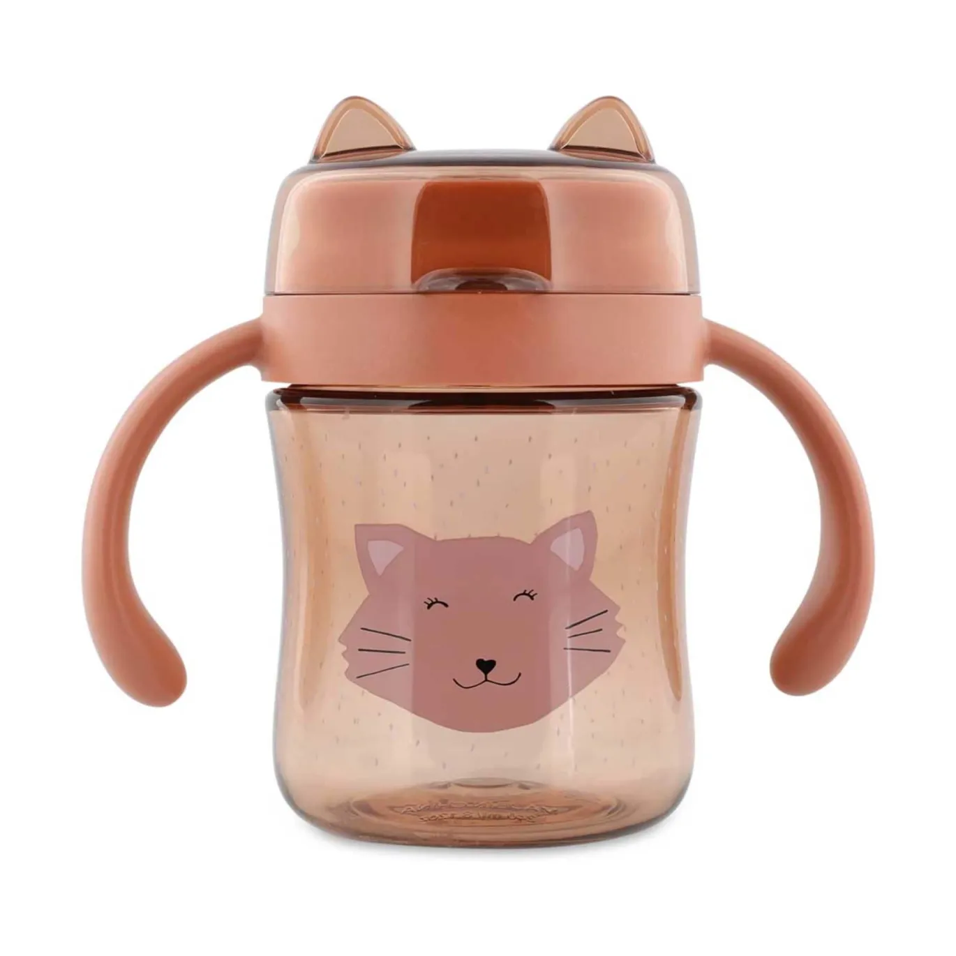 360° Trinkbecher mit Griffen - Mrs. Cat