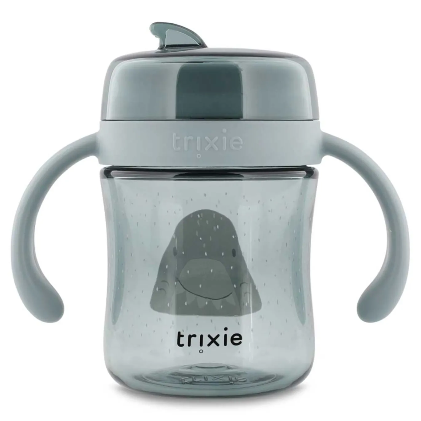 360° Trinkbecher mit Griffen - Mr. Shark
