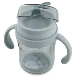 360° Trinkbecher mit Griffen - Mr. Shark