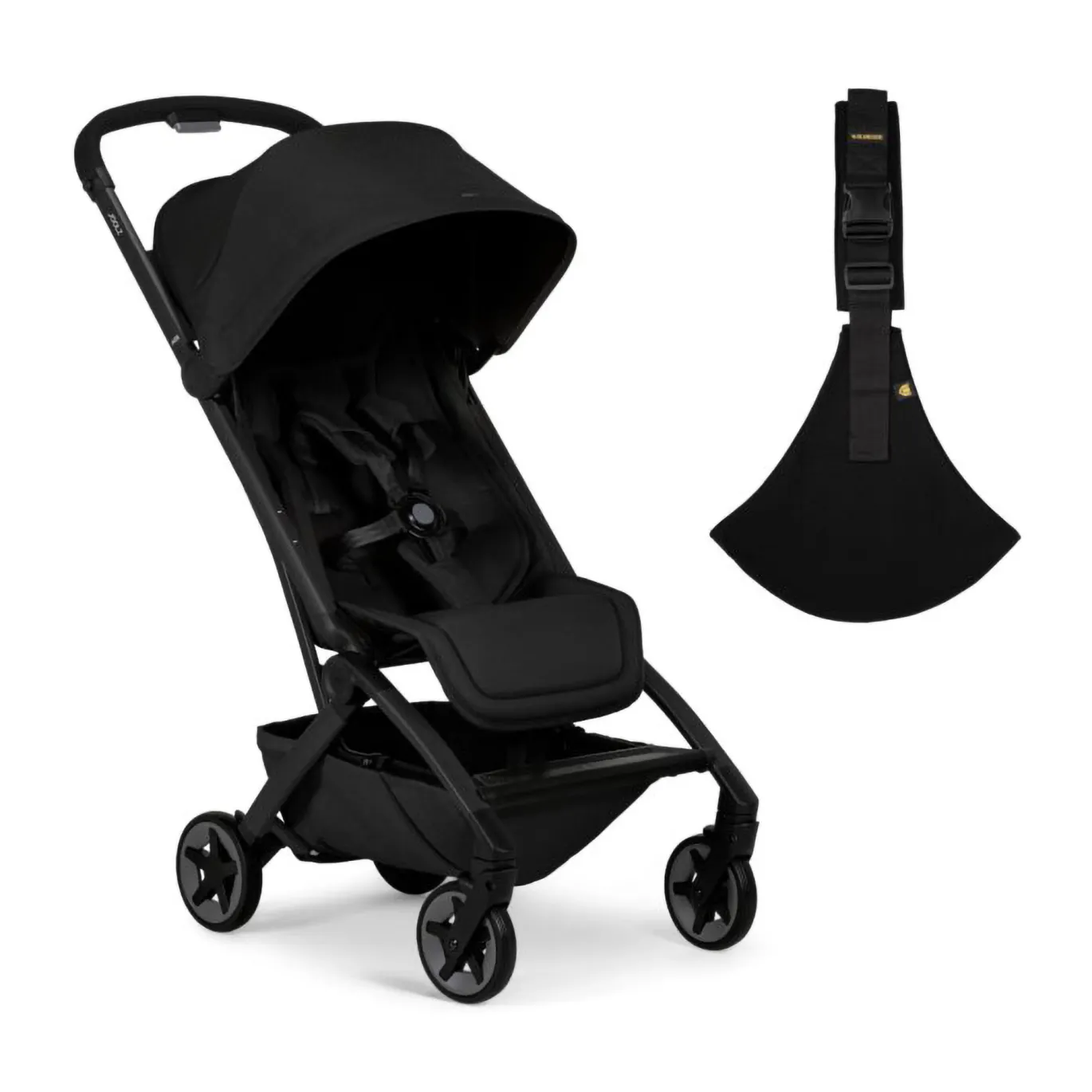 Aer² Space Black mit Wildride Kindertrage