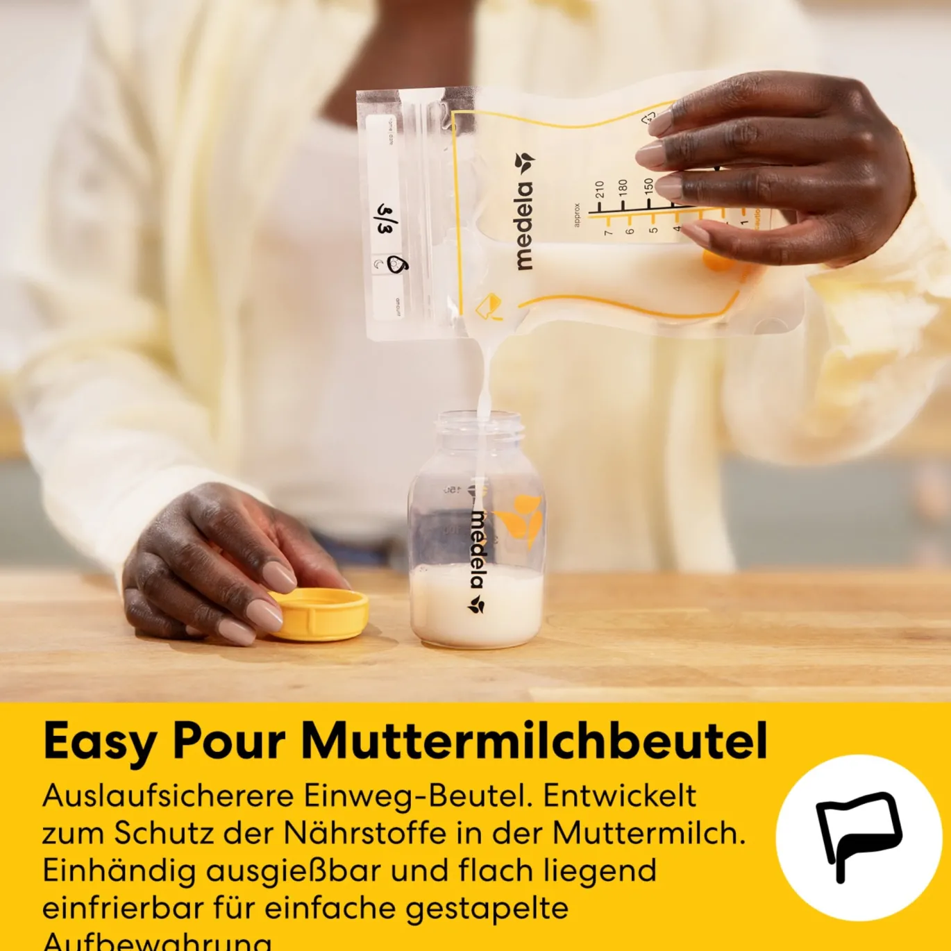 All-in-One Set Aufbewahrung Muttermilch
