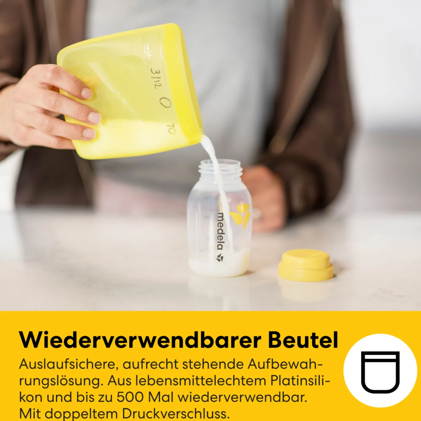 All-in-One Set Aufbewahrung Muttermilch
