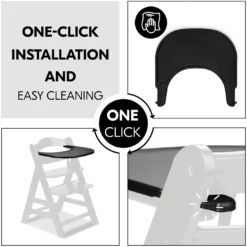 Alpha Click Tray Black
