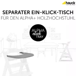 Alpha Click Tray White