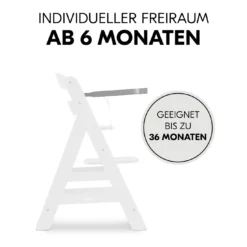 Alpha Wooden Tray Grey