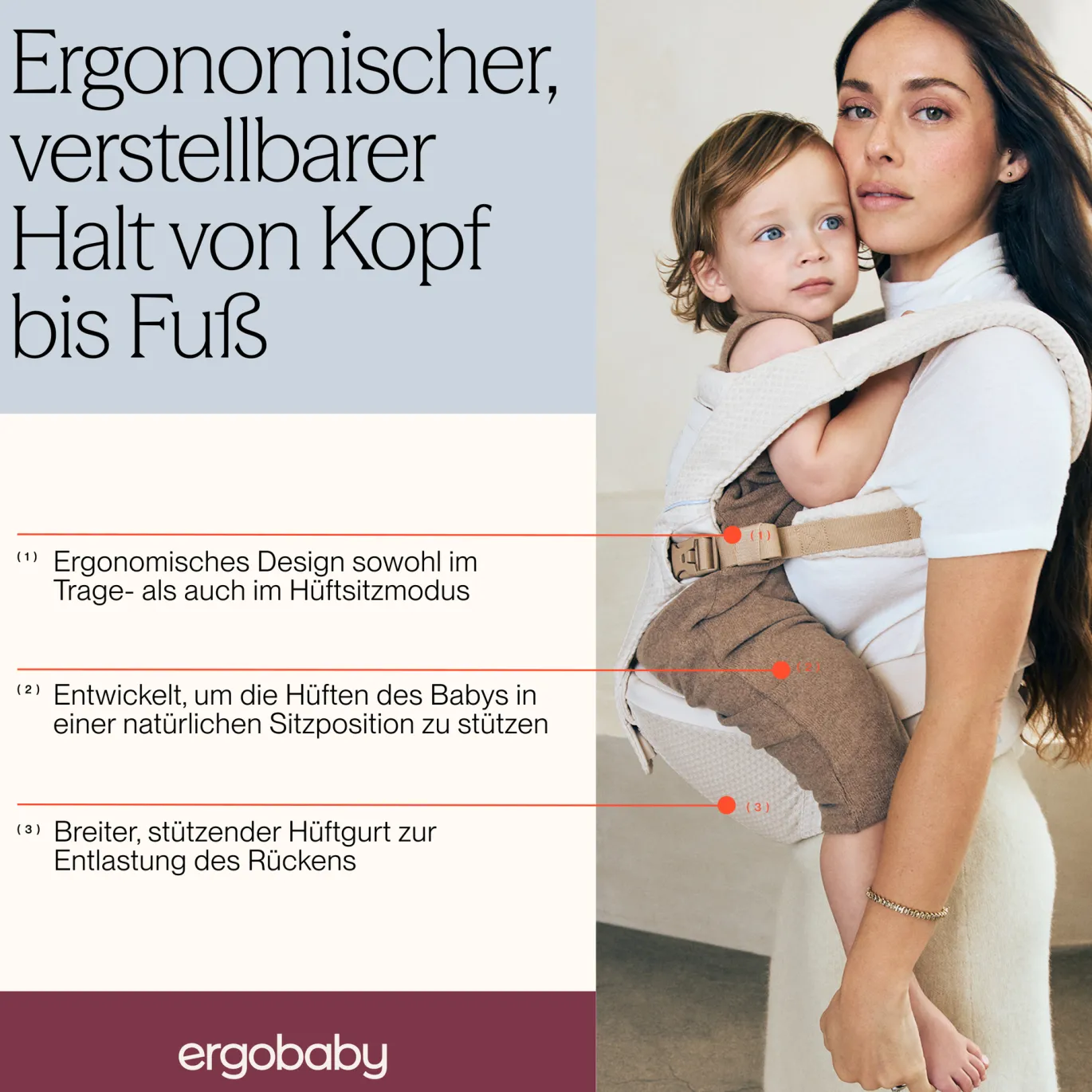 Alta Babytrage Graphite Grey
