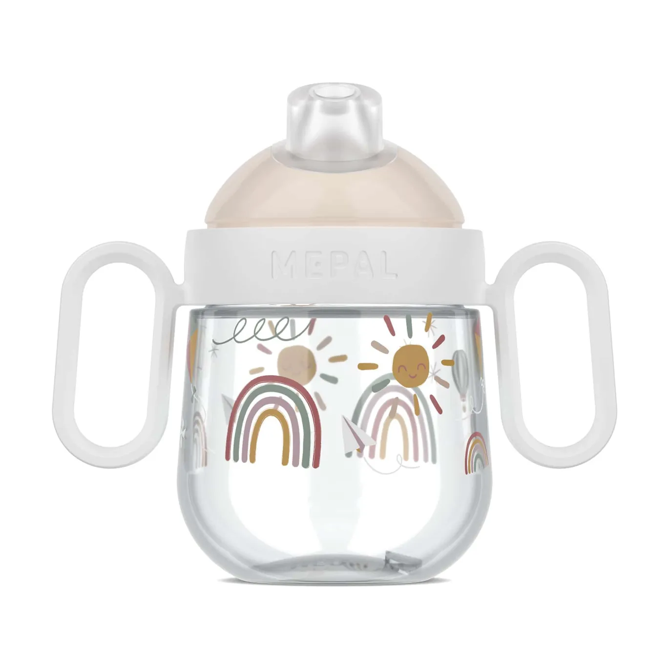 Antitropf-Trinklernbecher Mio Sunshine & Rainbow