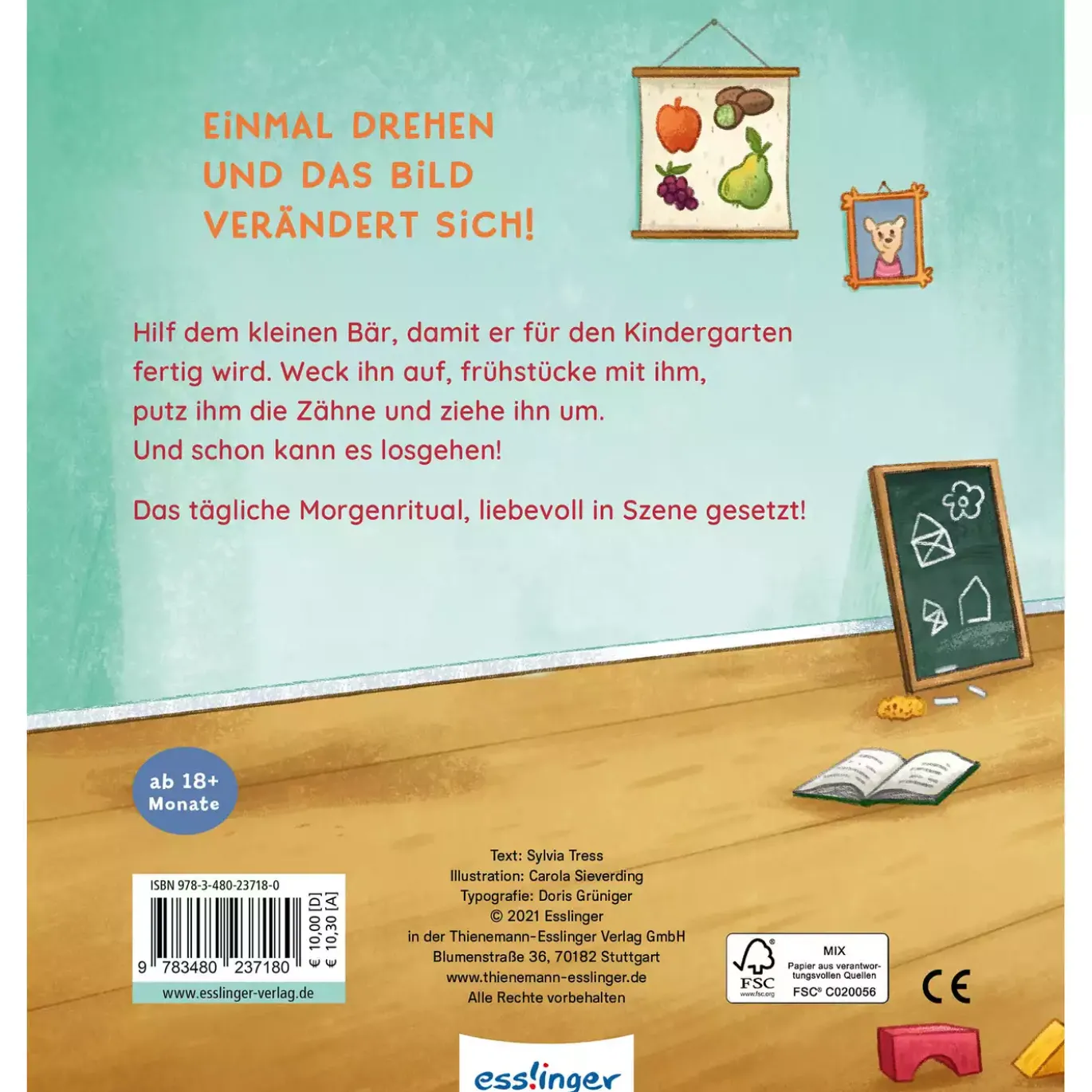 Aufgewacht, kleiner Bär