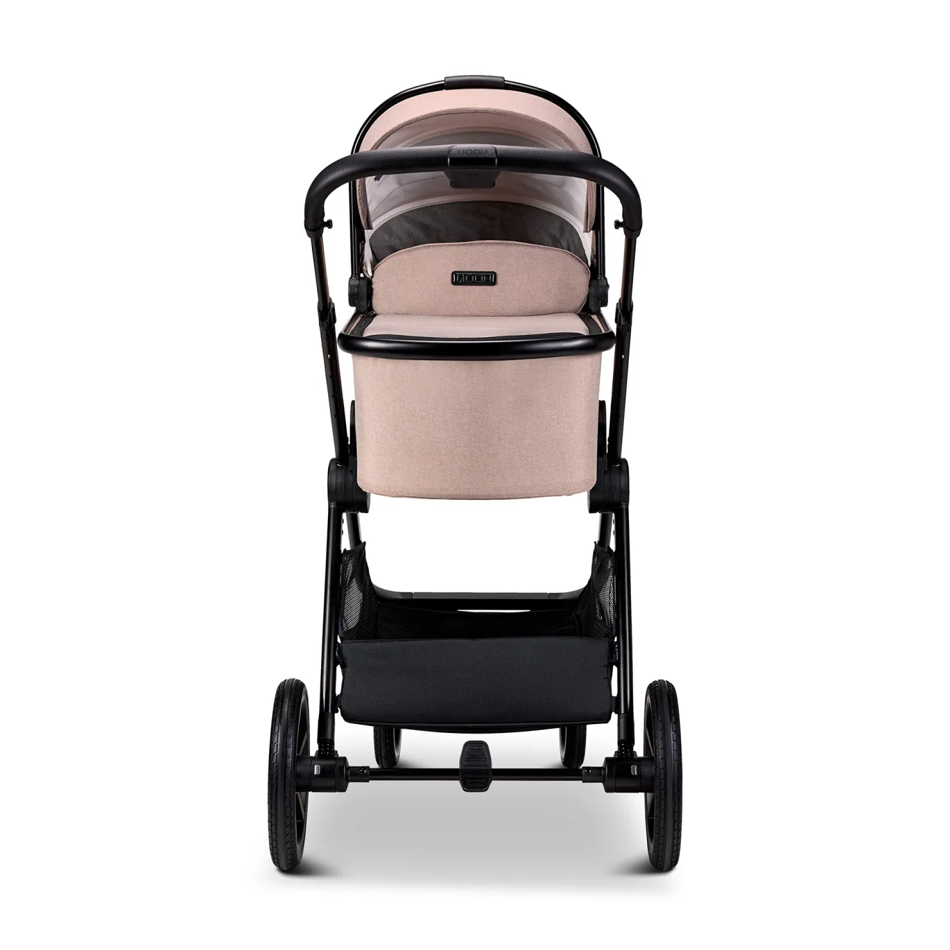 AURA 2 in 1 Kombi-Kinderwagen Sand mit Babyschale Cosmo 2.0