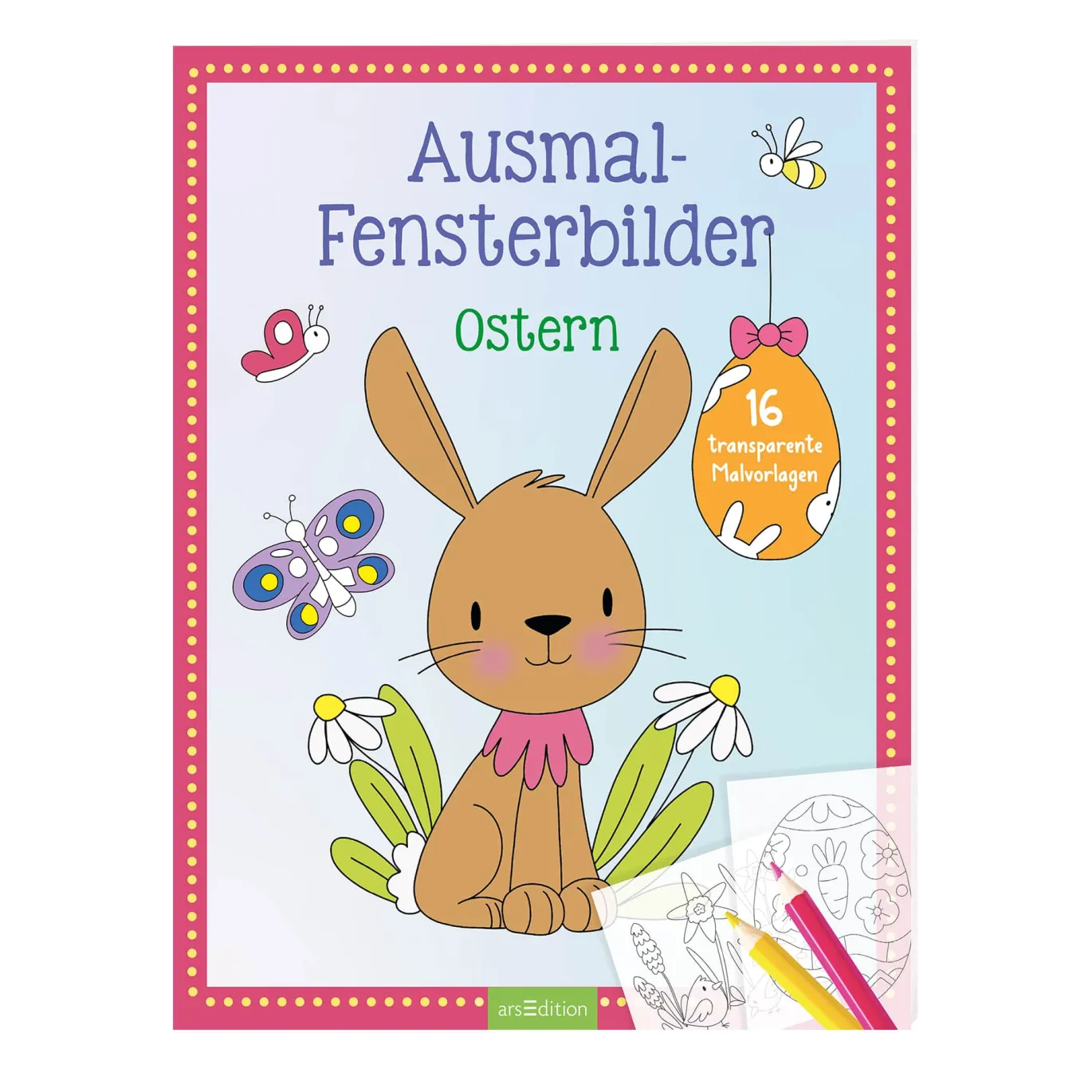 Ausmal-Fensterbilder Ostern
