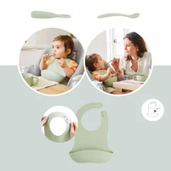 Baby First Meal Silikon Geschirr Set Mini Arty