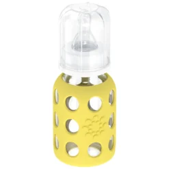 Baby Glasflasche 120ml inkl. Sauger Gr.1
