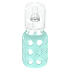 Baby Glasflasche 120ml inkl. Sauger Gr.1