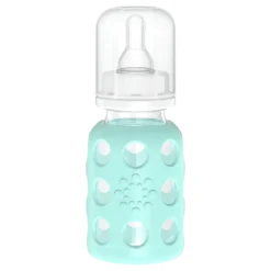 Baby Glasflasche 120ml inkl. Sauger Gr.1