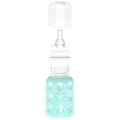 Baby Glasflasche 120ml inkl. Sauger Gr.1