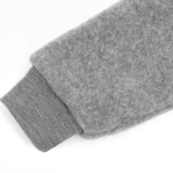 Baby Kapuzenjacke Hellgrau