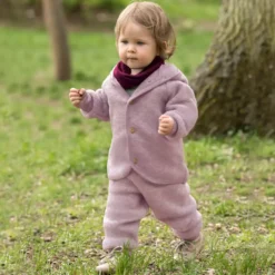 Baby Kapuzenjacke Rosenholz