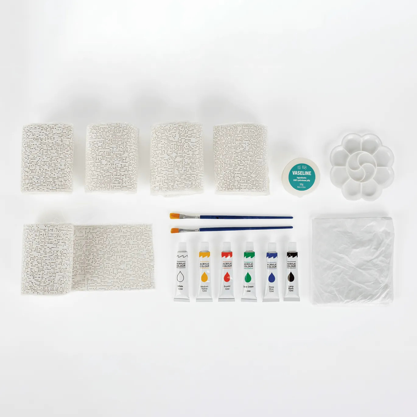 Babybauch-Gipsabdruck-Set