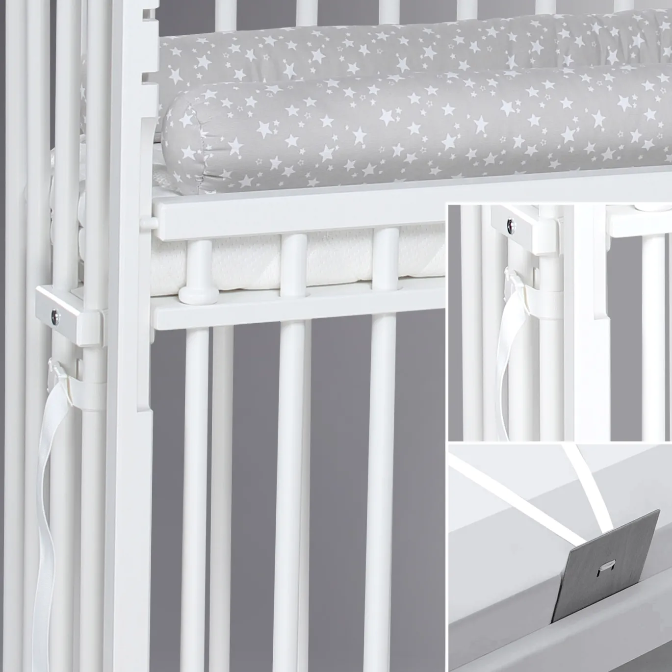 Babybay Boxspring Comfort Plus weiß lackiert