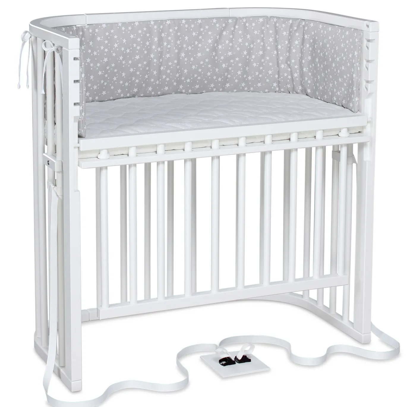 Babybay Boxspring Comfort Plus weiß lackiert