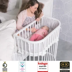 Babybay Boxspring Comfort Plus weiß lackiert