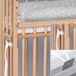 Babybay Boxspring Comfort Plus natur lackiert