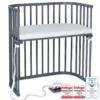 babybay Boxspring schiefergrau lackiert