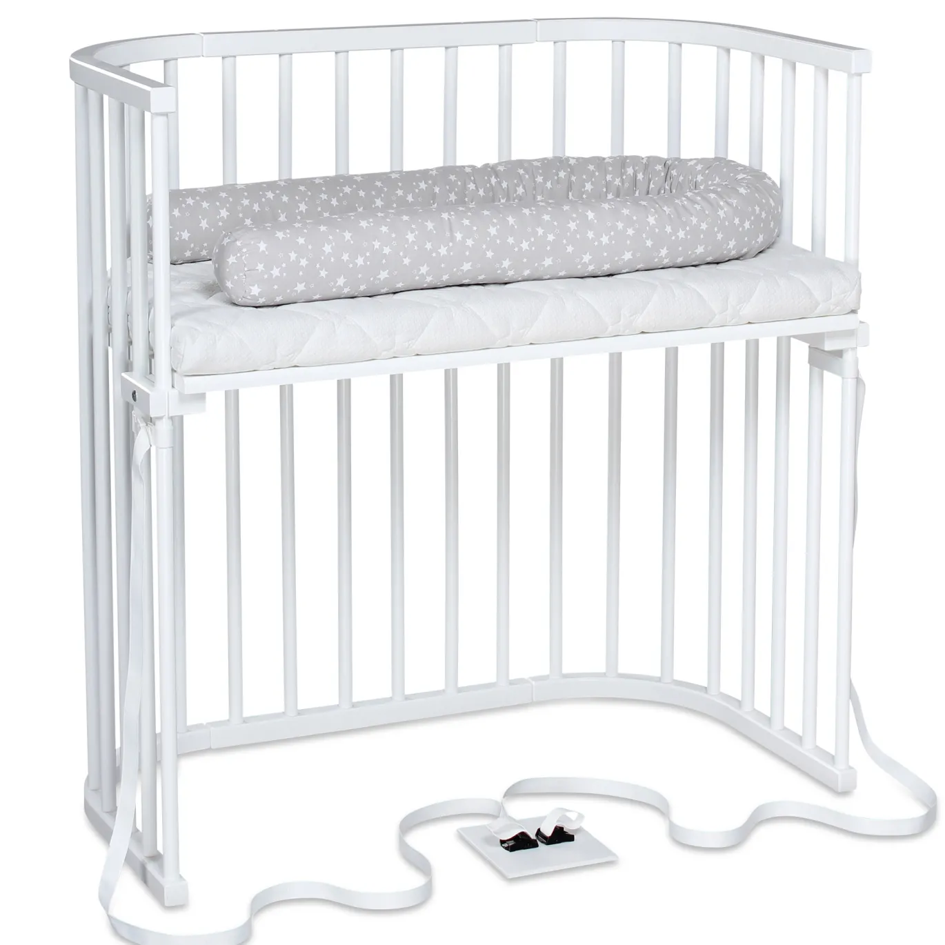 babybay Boxspring weiß lackiert