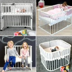 babybay Boxspring weiß lackiert
