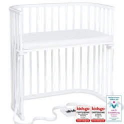 babybay Boxspring weiß lackiert