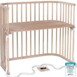 babybay Boxspring XXL natur unbehandelt