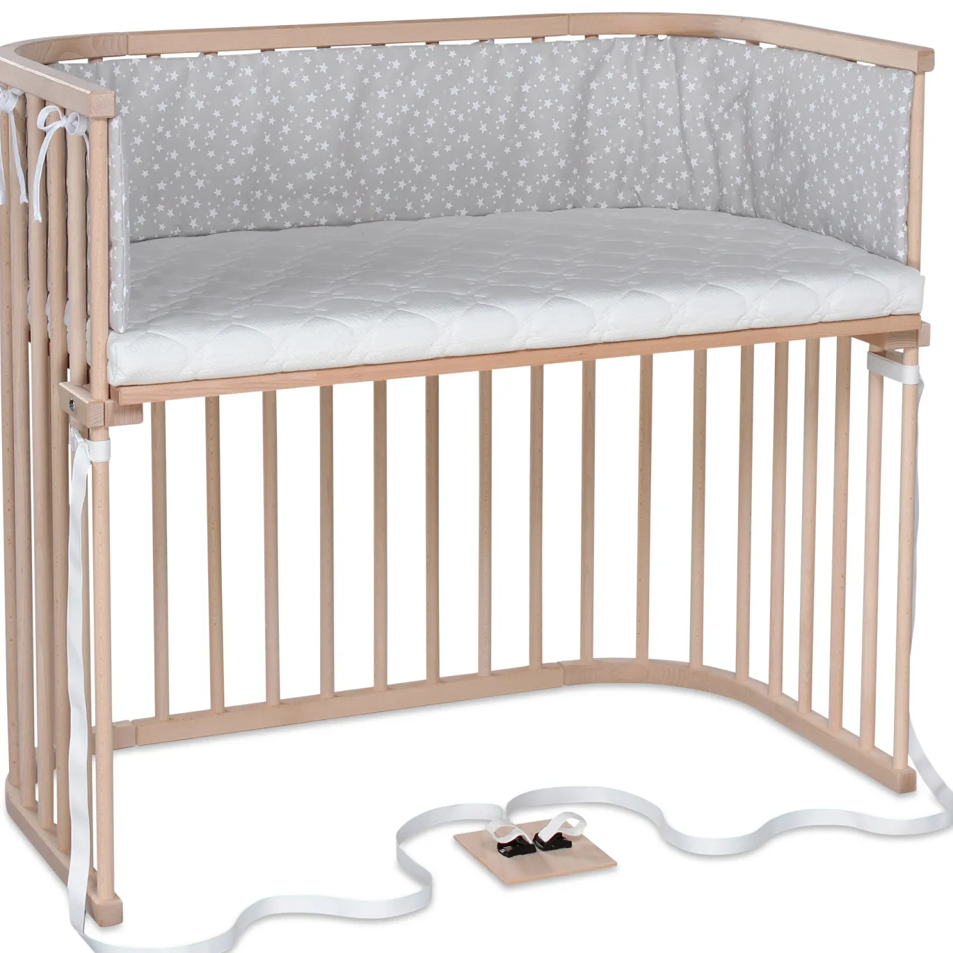 babybay Boxspring XXL natur unbehandelt