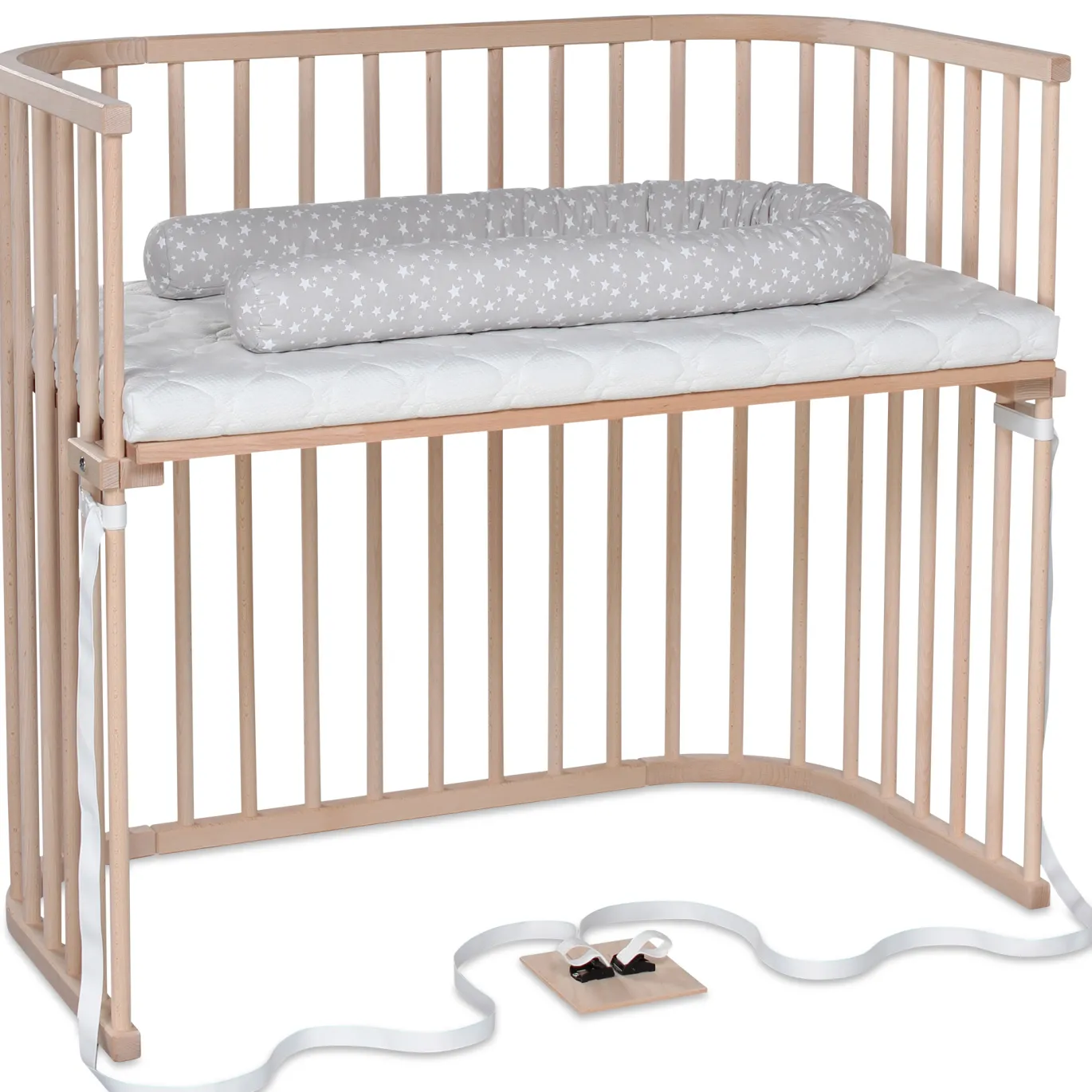 babybay Boxspring XXL natur unbehandelt
