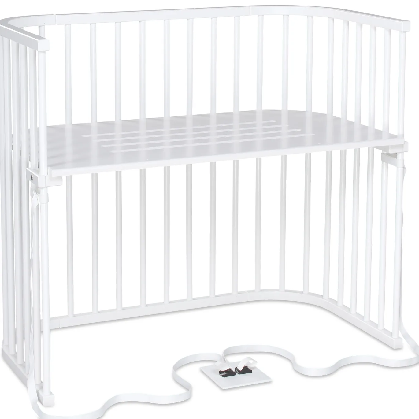 babybay Boxspring XXL weiß lackiert