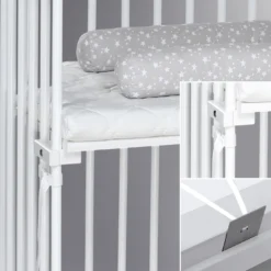 babybay Boxspring XXL weiß lackiert