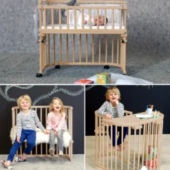 Babybay Maxi Comfort Plus natur lackiert