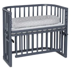 Babybay Maxi Comfort Plus schiefergrau lackiert