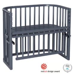 Babybay Maxi Comfort Plus schiefergrau lackiert