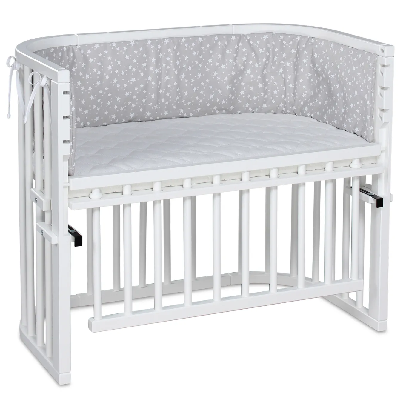 Babybay Maxi Comfort Plus weiß lackiert