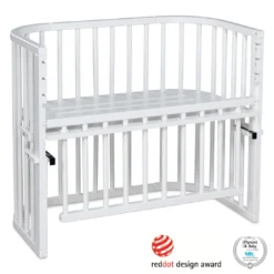 Babybay Maxi Comfort Plus weiß lackiert