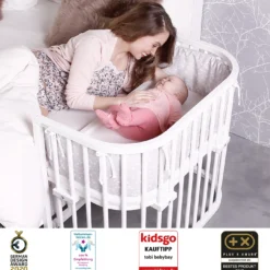 Babybay Maxi Comfort Plus weiß lackiert