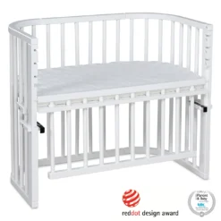 Babybay Maxi Comfort Plus weiß lackiert