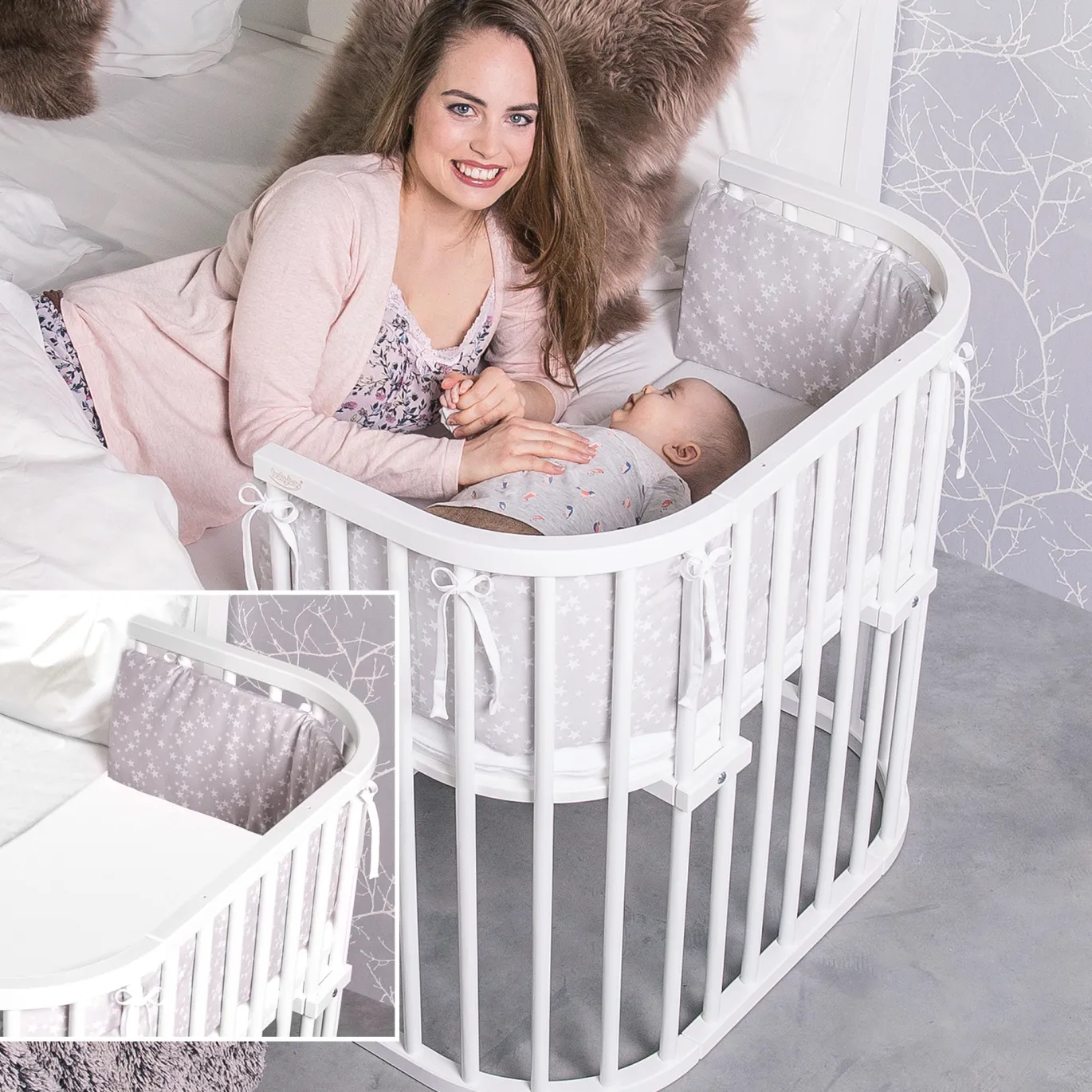 babybay Maxi weiß lackiert