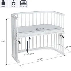 babybay Maxi weiß lackiert