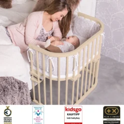 babybay Original beige lackiert