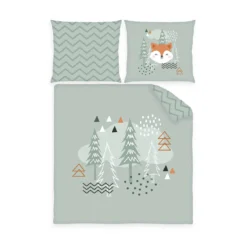 babybest® Wiegen- und Wagenbettwäsche-Set ‘Nordic Forest’
