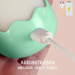 BABY EGGY Nachtlicht Green