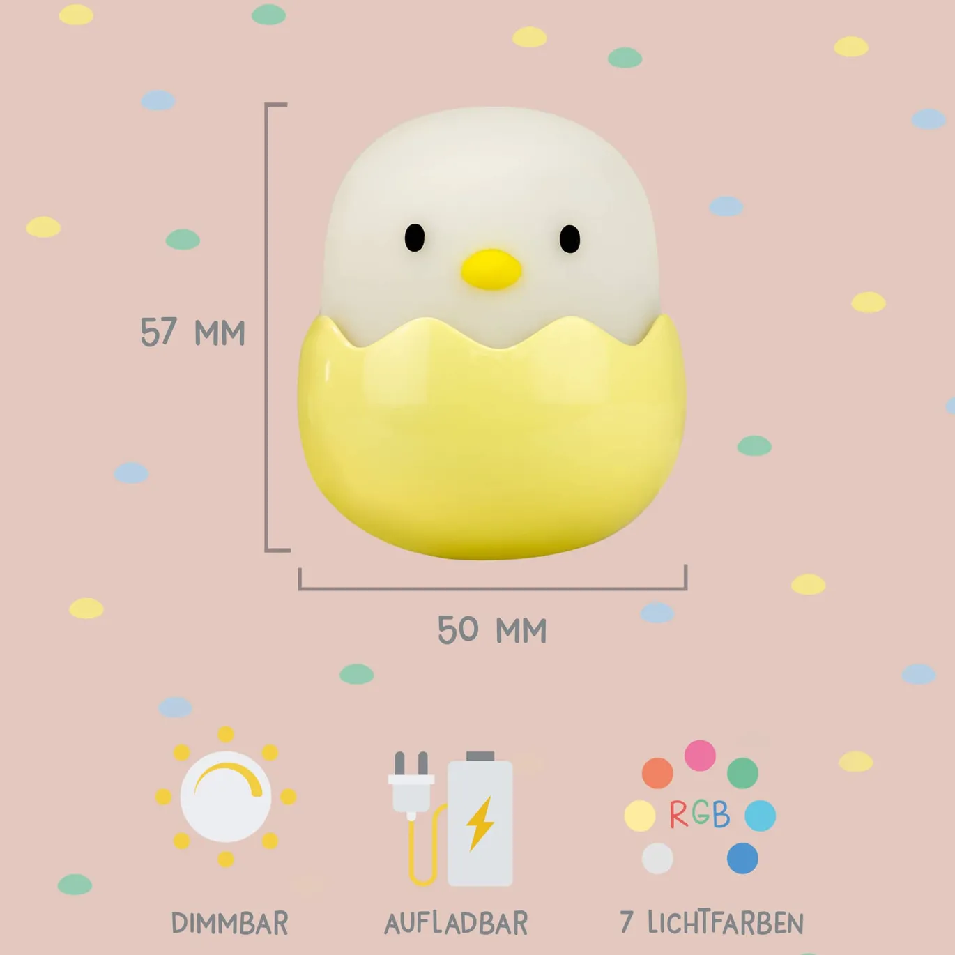 BABY EGGY Nachtlicht Yellow