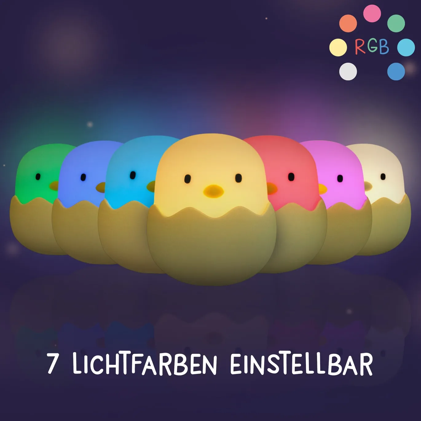 BABY EGGY Nachtlicht Yellow
